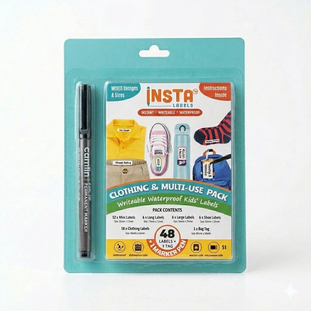 Clothing & Multi-Use Pack - Labels - Image 1